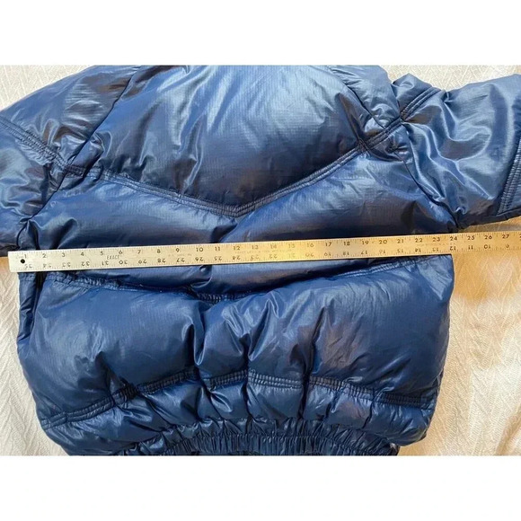 Men's Blue Puffer Jacket - Picture 9 of 16